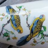 Vase parrots Gien