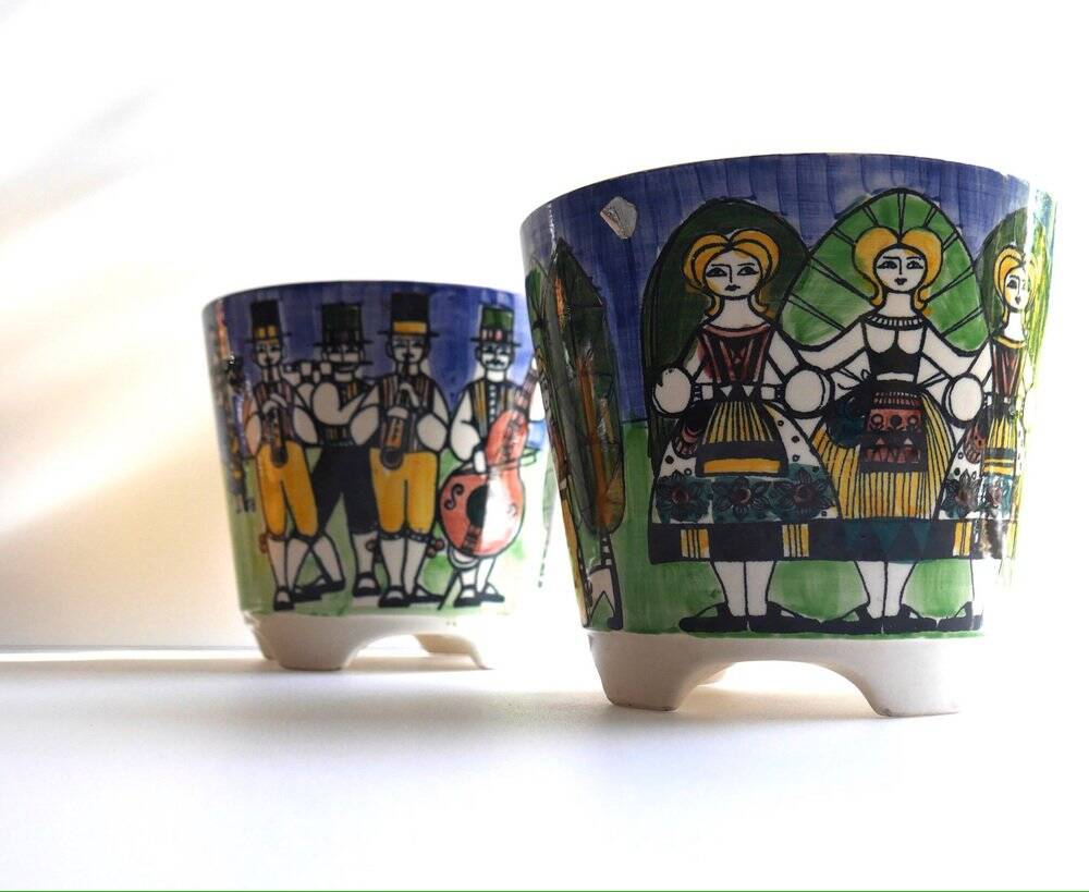 Flower pots by Anita Nylund for Jie