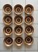 Set of 12 deep plates Sarreguemines model Hawai