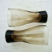 Série de 12 verres en verre soufflé