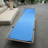 Camp bed, vintage relax, Lafuma foldable extra bed