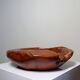 Large vintage nut bowl or empty pocket in teak wood, Italy, 1960s-70s