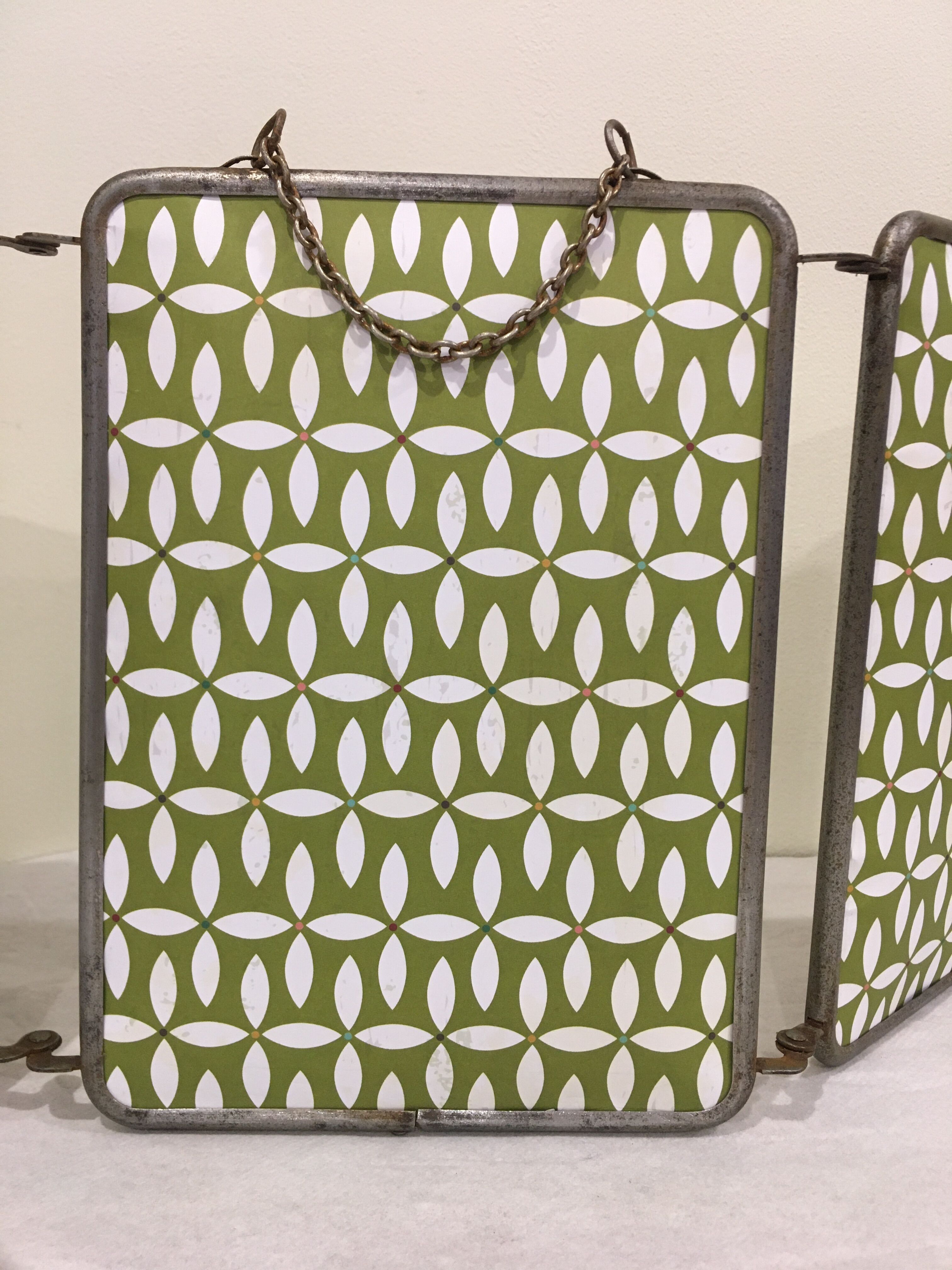 Mirror triptych 51 cm x 21 cm