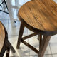 Set of 3 Vintage Brutalist Bar Stools from the 1970s