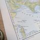Physical Asia. Geographical plate printed in 1900.