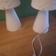 2 Murano bedside lamps, Luce