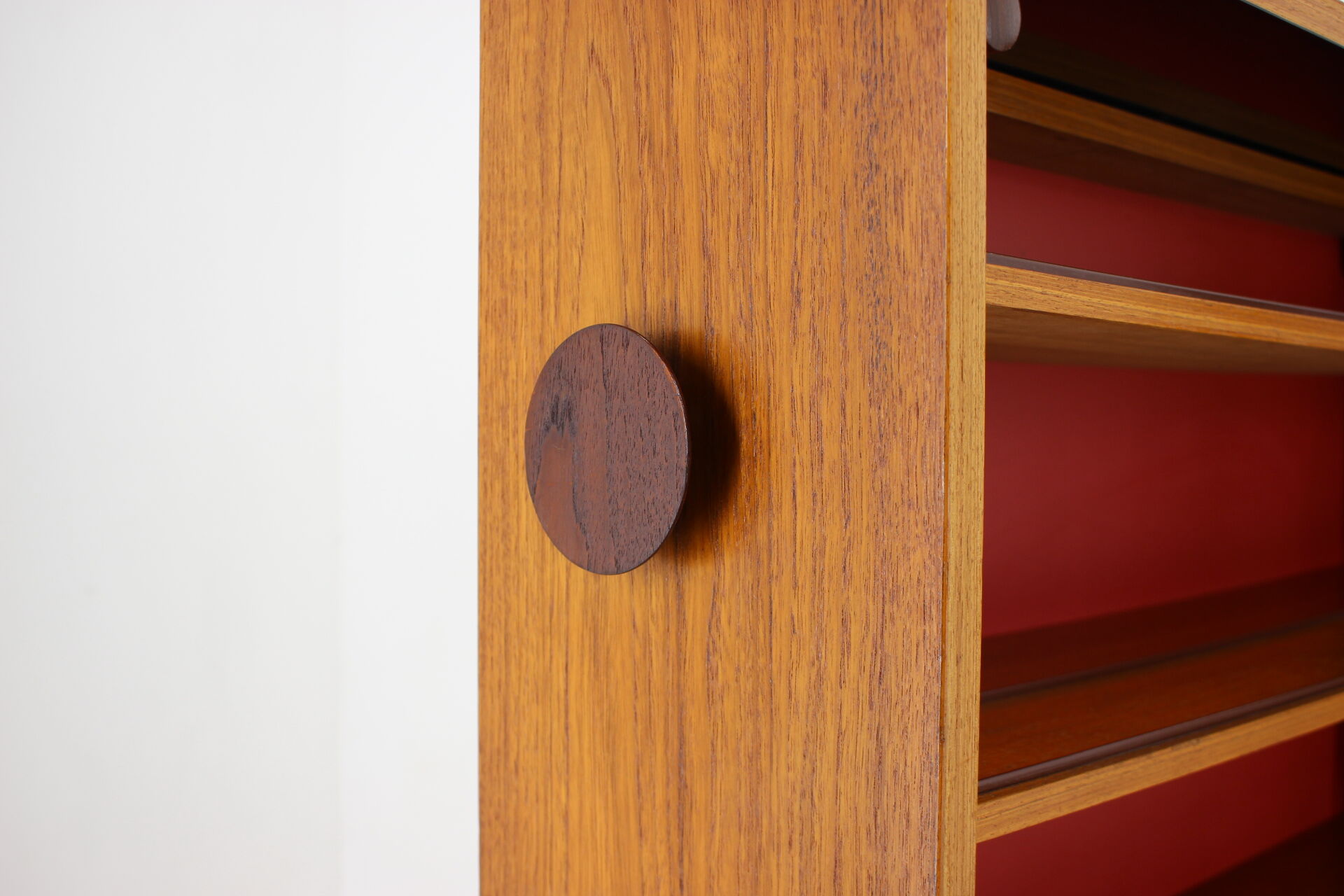 Teak folding bar by Johannes Andersen, Denmark 1960