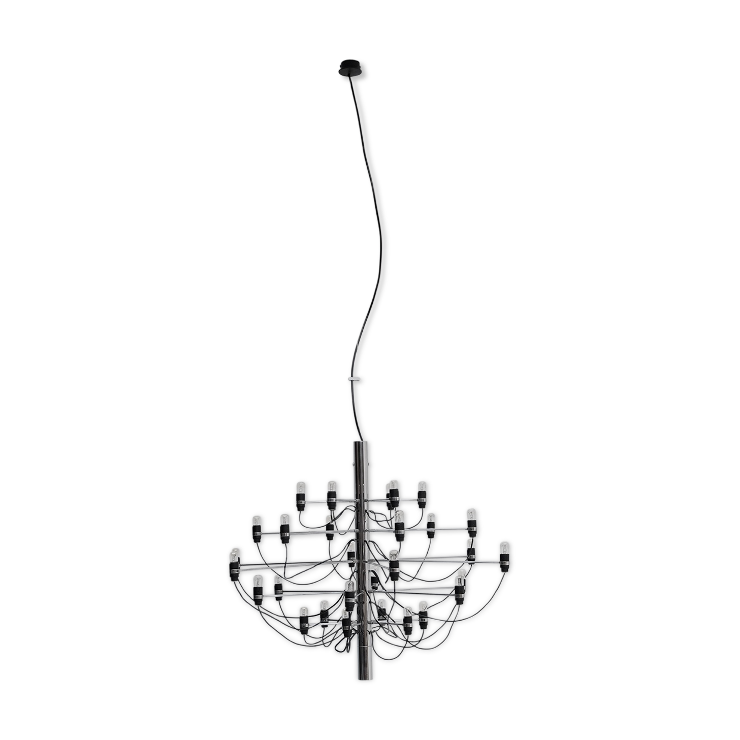Chandelier designed by Gino Sarfatti for Arteluce in 1958