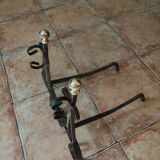Pair of andirons