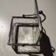 Art Deco Period Butter Dish, Silver Metal and Crystal - With Balance Wheel