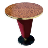 Designer pedestal table