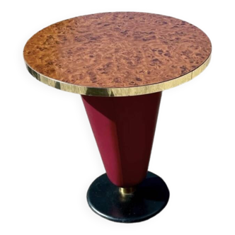 Designer pedestal table