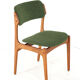 Set of 4 Erik Buch chairs for O.D. Møbler model 49 'Bur'