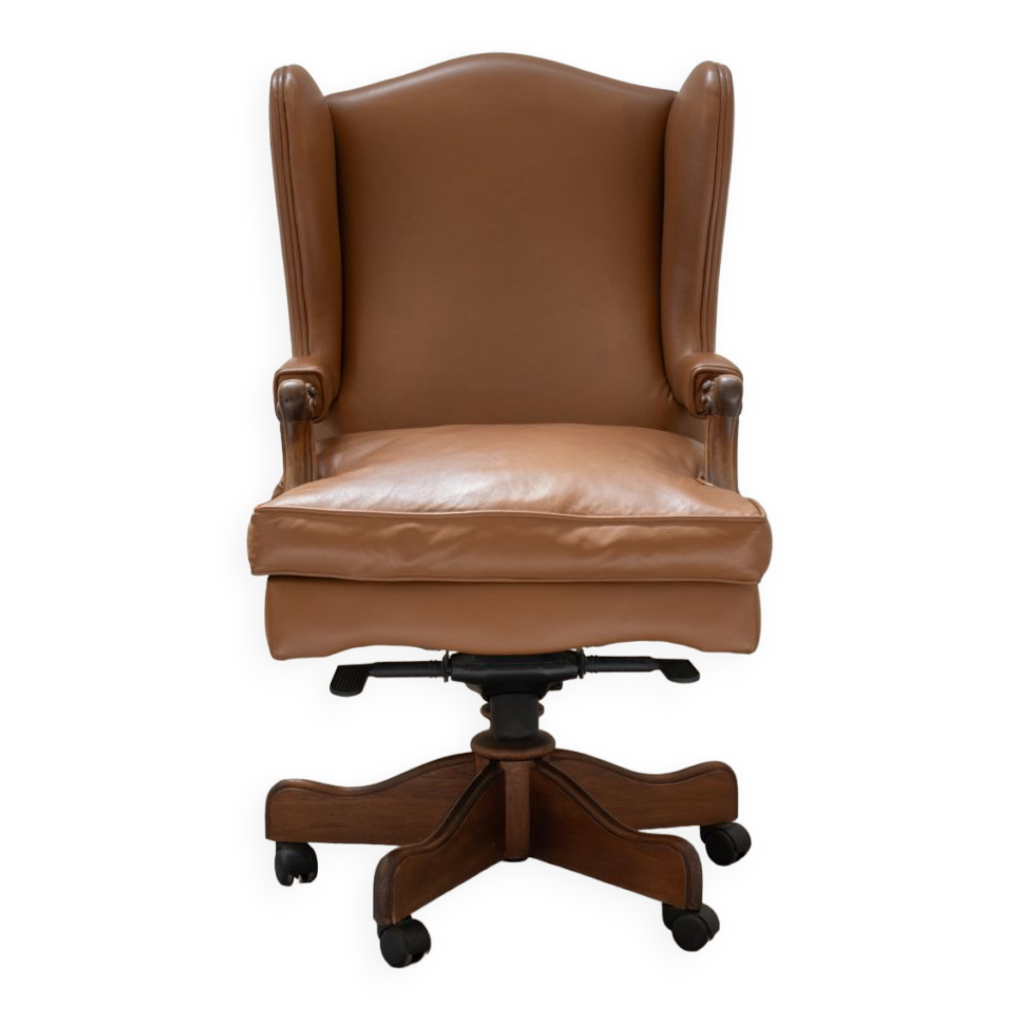 Leather Office Chair from Fior, 1980s