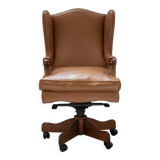Leather Office Chair from Fior, 1980s