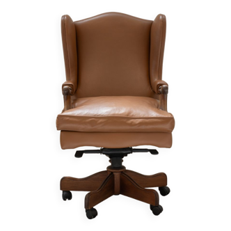 Leather Office Chair from Fior, 1980s