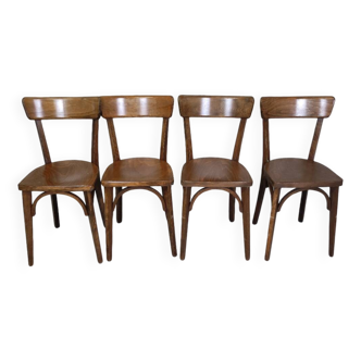 Lot de 4 chaises bistrot