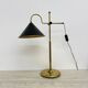 Mid-century adjustable brass desk lamp, 1970s