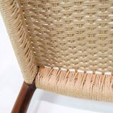 Set Of 6 Dining Chairs Model 78 Made In Rosewood By N. O Møller From 1950s