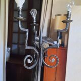 Lampadaire fer forgé