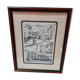 Glass engraving by D.Hélaut from 1970