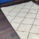 Beni Ouarain Berber rug, classic diamond pattern, 160 x 235 cm.