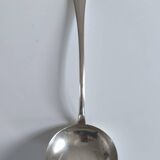 Solid silver serving ladle