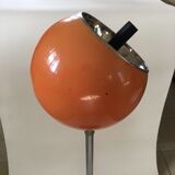 Standing ashtray, orange, 1970s