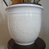 White cermal pot cache Scheuric W Germany