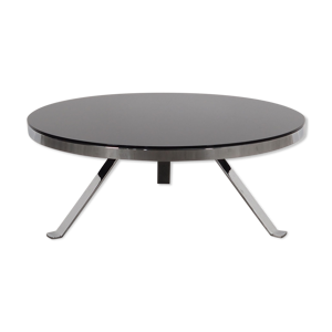 Table basse ronde, design danois,