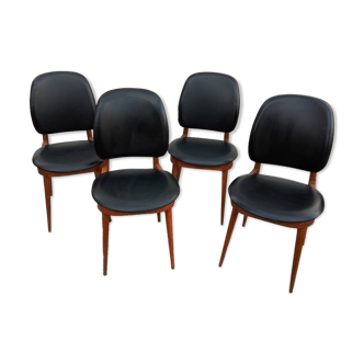 Set of 4 Baumann chairs