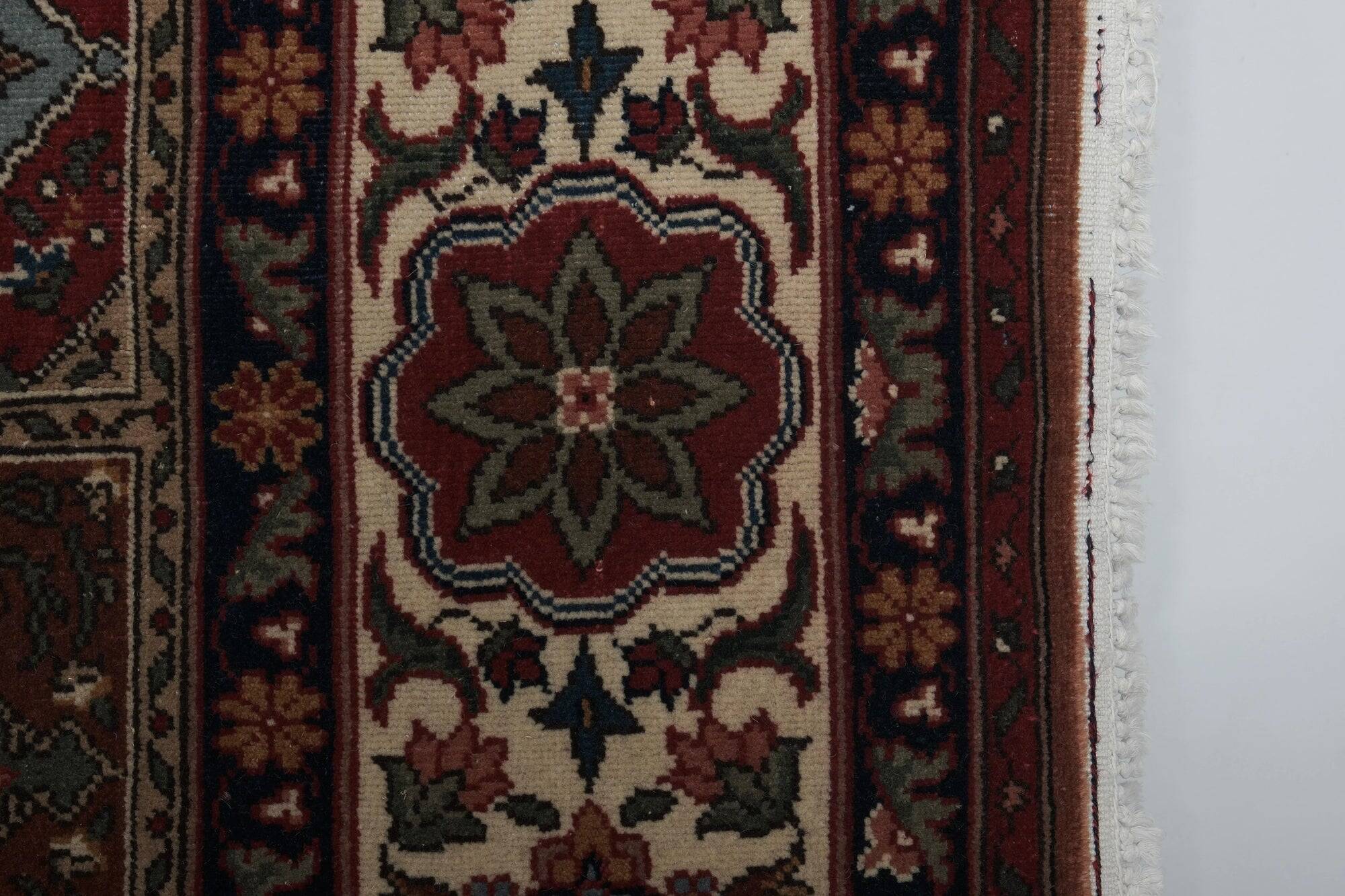 Vintage Turkish handmade rug 250x306 cm