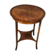Louis XVI style side table in rosewood veneer decorated bronze