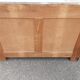 Art deco chest of drawers in oak and marble