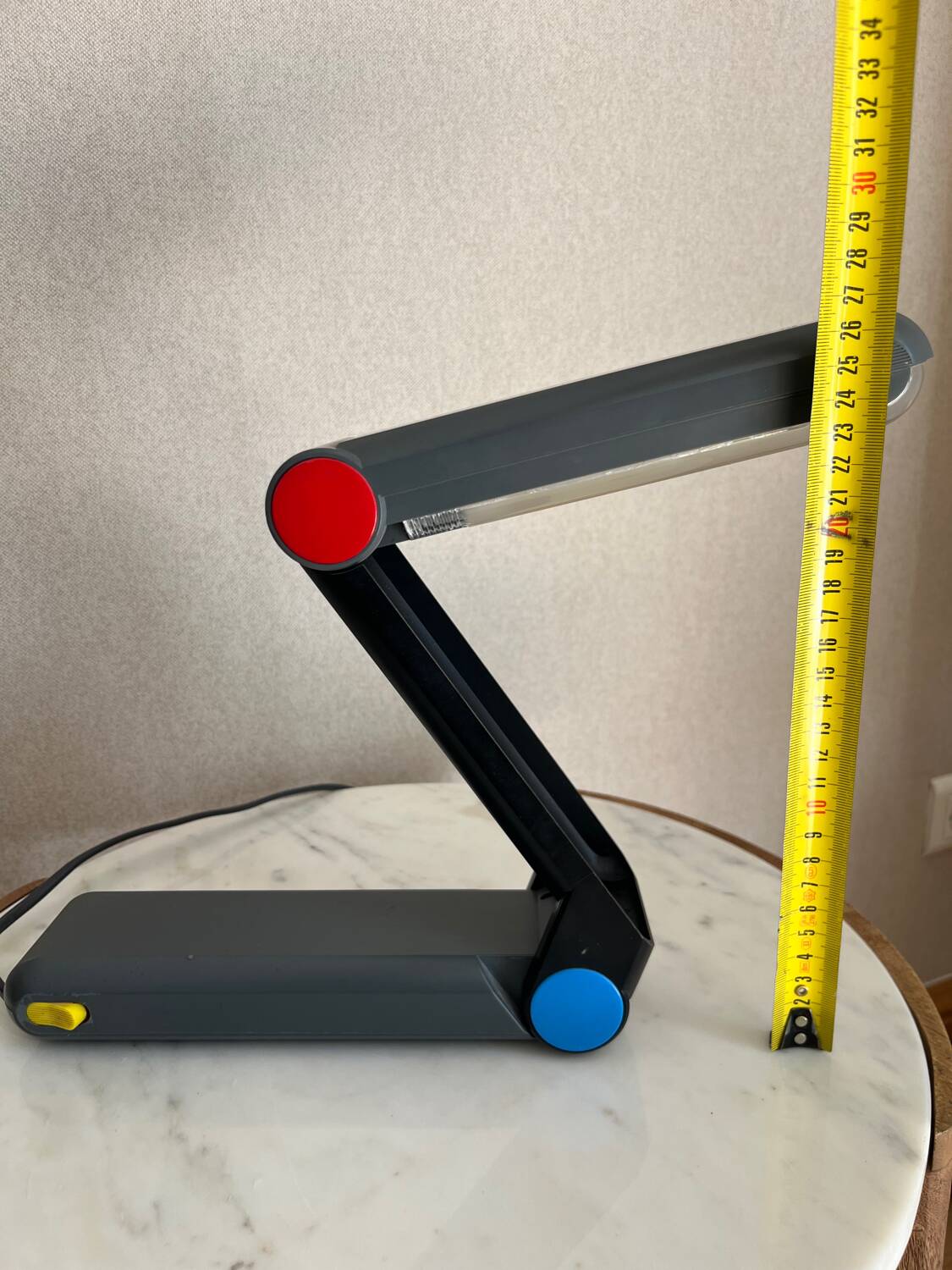 Philips FGG 200 Z Lamp, postmodern Memphis design, 1980s.