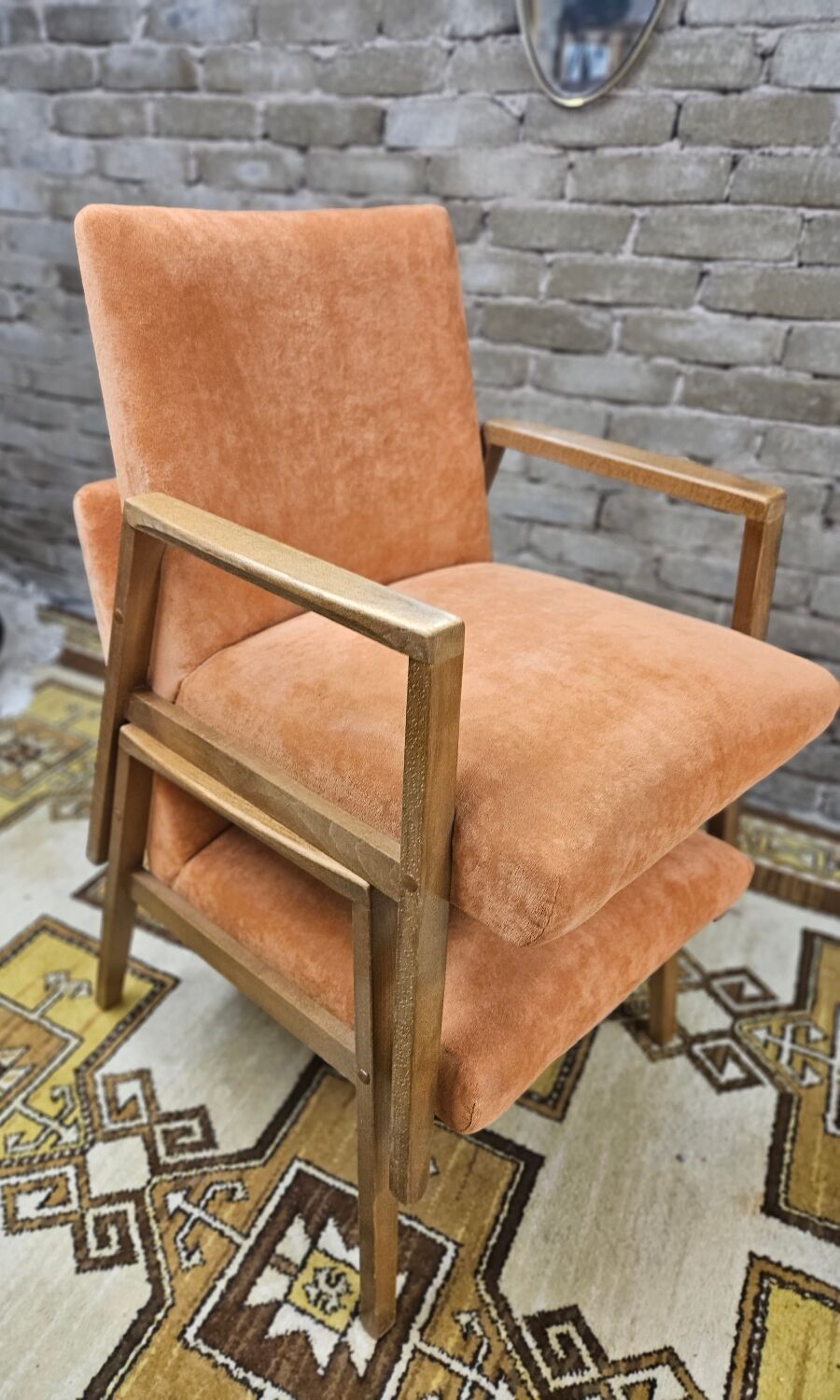 Pair of vintage Danish armchair