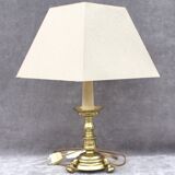 Mid-century design antique brass desk lamp, eye-catcher, gift