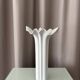 Vintage Hutschenreuther White Porcelain Sculptural Vase, Germany, 1970s