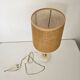 Table lamp with alabaster marble base, vintage 60s.