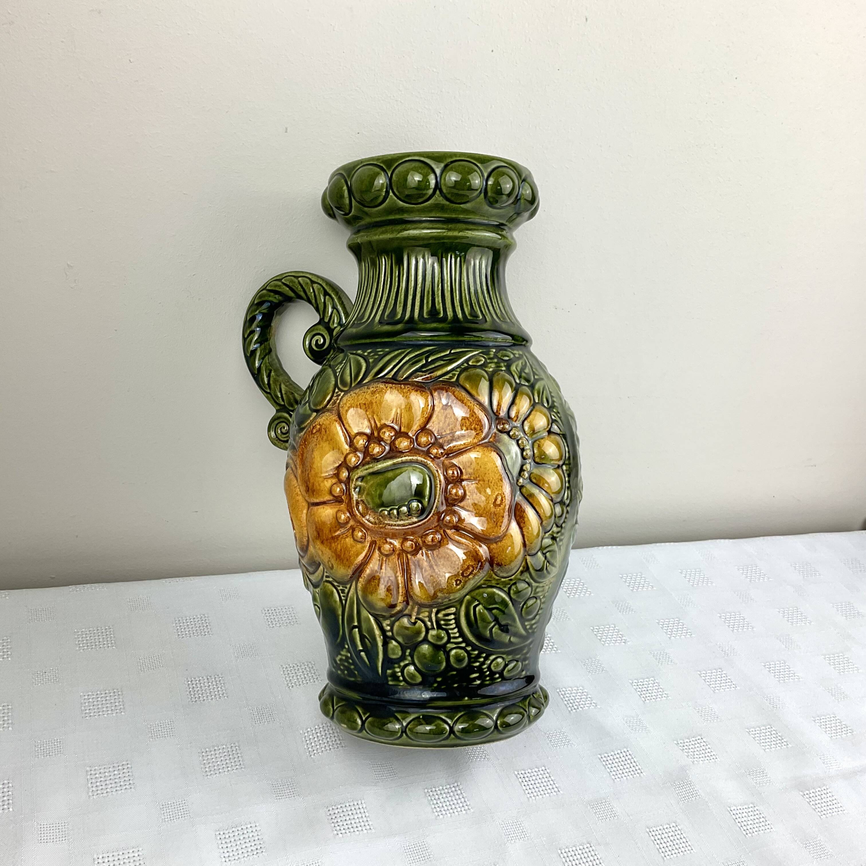 Retro/vintage West Germany broc carafe vase