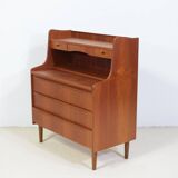 Danish teak secretary