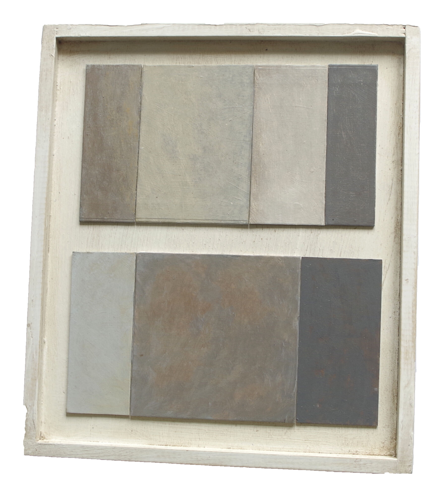 Paintings on cardboard