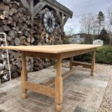 Solid oak farmhouse table 233cm