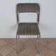 Chrome metal chair