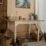 Renovated antique table