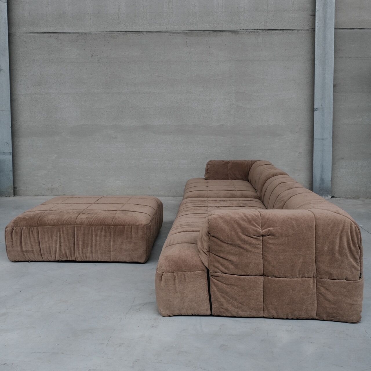 Cini Boeri 'Strips' Italian Modular Mid-Century Sofa for Arflex