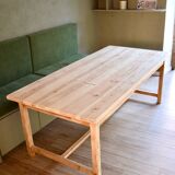 Oak farmhouse table