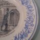 Talking plate themed Tierra del Fuego of Grigny late nineteenth century