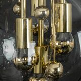 Sputnik Ball Chandelier by Doria, Germany, 1970s