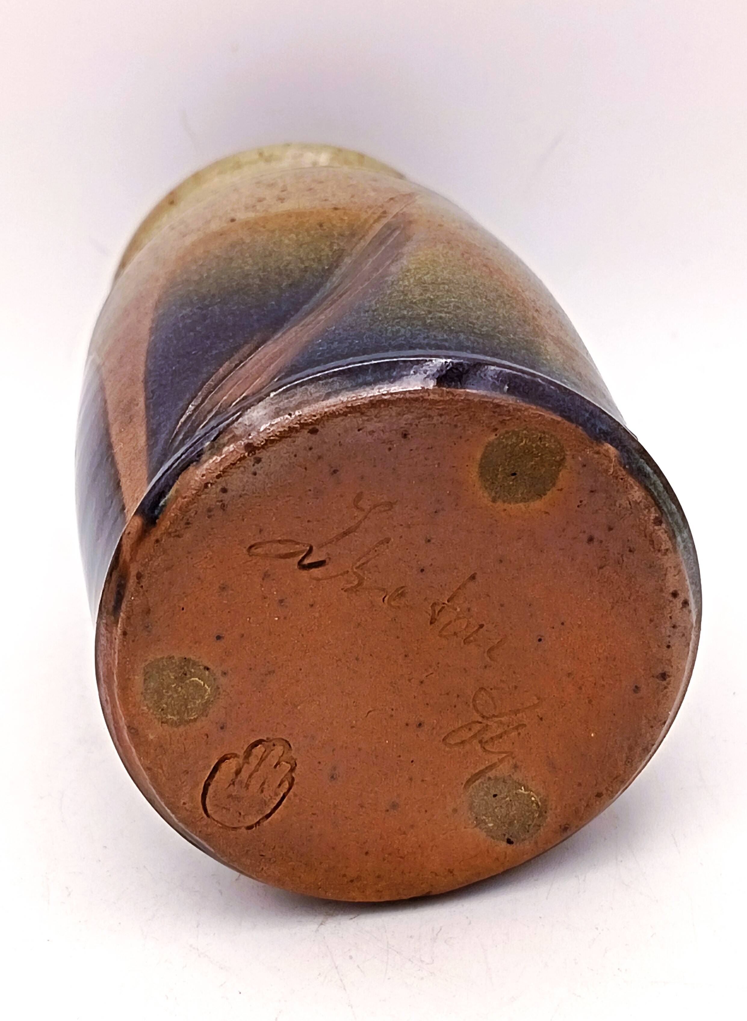 Stoneware vase La Borne